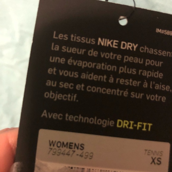 NWT Womens Nike Dri-Fit Activewear 3/4 Sleeve Top - Picture 7 of 8